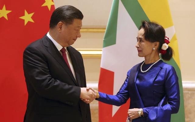 Myanmar, China ink dozens of infrastructure project deals