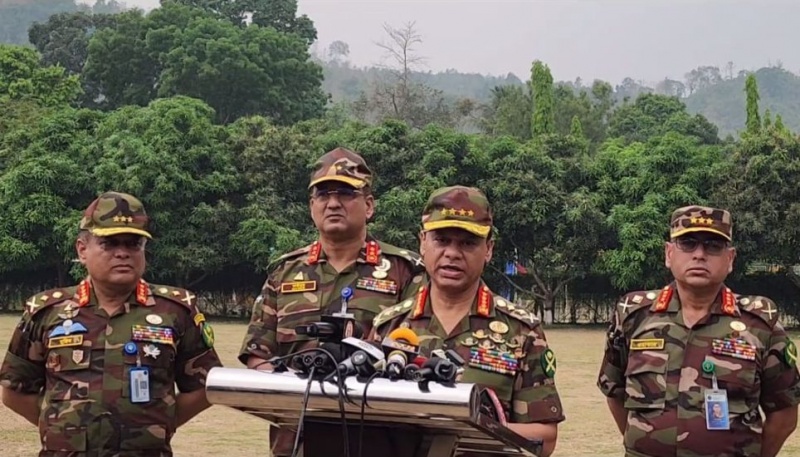 Army chief vows decisive action against crimes in Bandarban