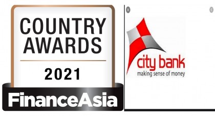 City Bank wins 'Best Bank in BD 2021' award from FinanceAsia