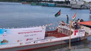 Trial run of river vessel between Bangladesh and India begins