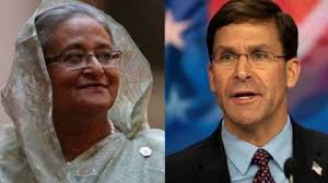 US Secretary of Defense phones PM Sheikh Hasina