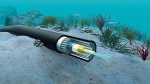 Submarine cable complications causing difficulty in using internet