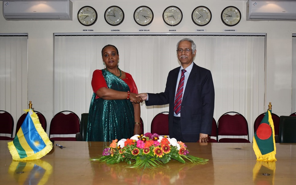 Bangladesh, Rwanda sign bilateral air services agreement on air connectivity