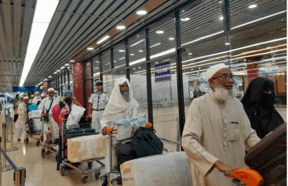 First hajj flight carrying 413 pilgrims leaves Dhaka
