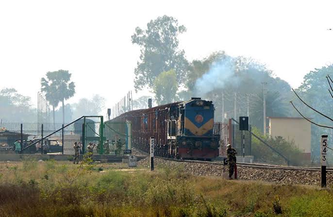 First container-train arrives from India 