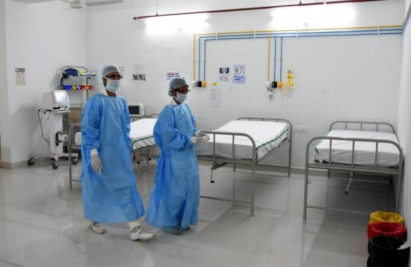 70pc COVID-19 hospital beds remain empty