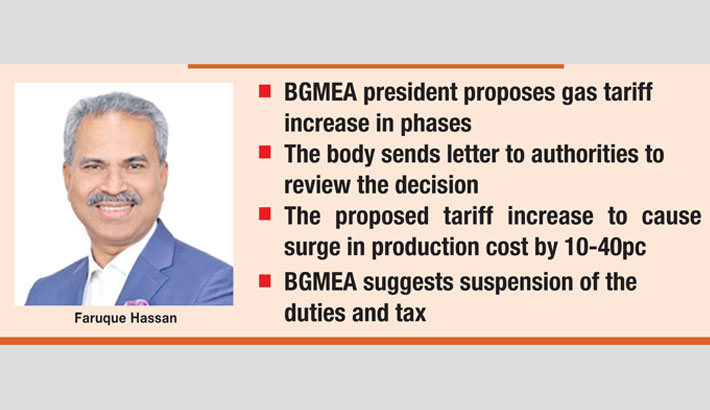 BGMEA calls for review of gas tariff hike decision