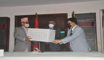 Bangladesh hands over medicines, PPE for Covid affected people of Nepal