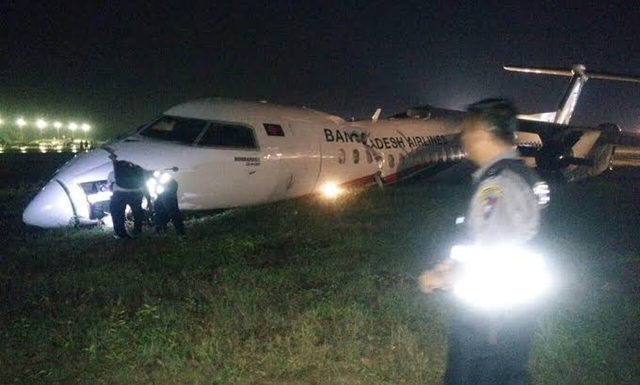 Biman suspends two pilots over Yangon accident