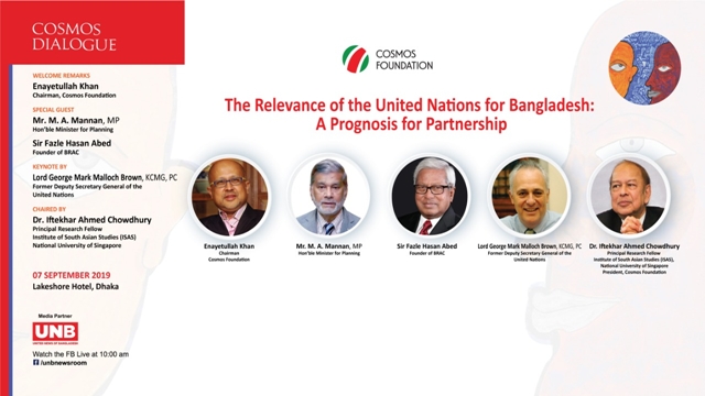 Dialogue on UN’s relevance for Bangladesh in city Saturday 