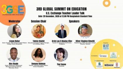 Speakers emphasis on education to cope with global challenges