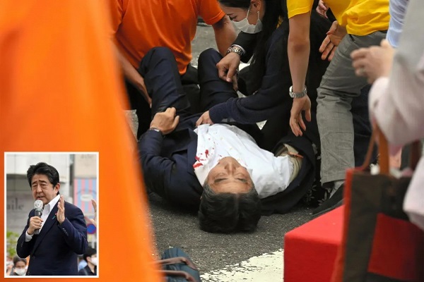 Japan in shock as former prime minister Shinzo Abe assassinated by gunman
