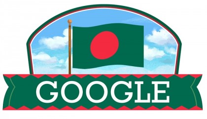 Google changes doodle on Bangladesh Independence Day