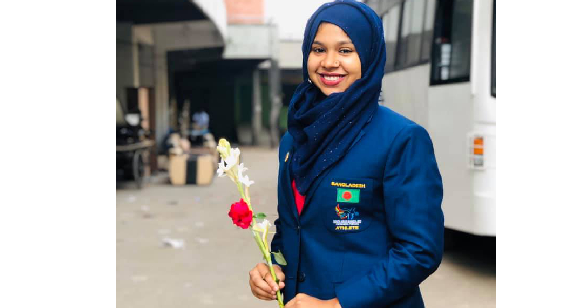 SA Games: Fatema secures first gold in fencing for Bangladesh