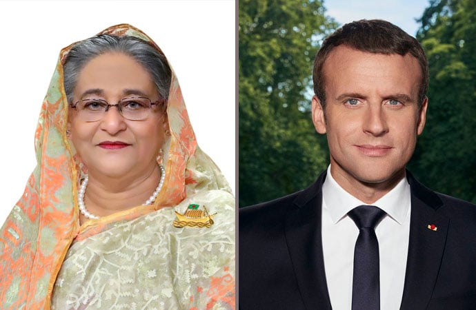 Hasina-Macron Talks: Trade, climate, migration high on agenda