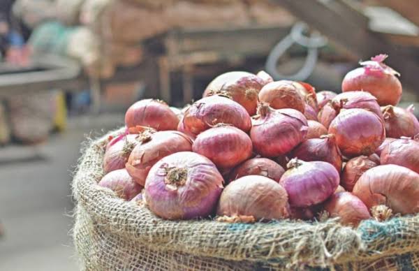 Indian onions imported by train in Dinajpur