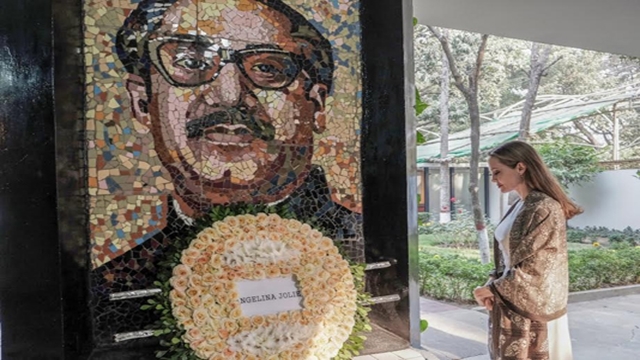 Angelina Jolie pays tribute to Bangabandhu