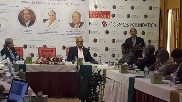 Cosmos Dialogue on Foreign Policy begins in city