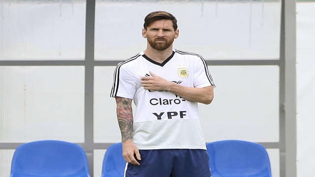 Messi on a mission as Argentina train with renewed hope
