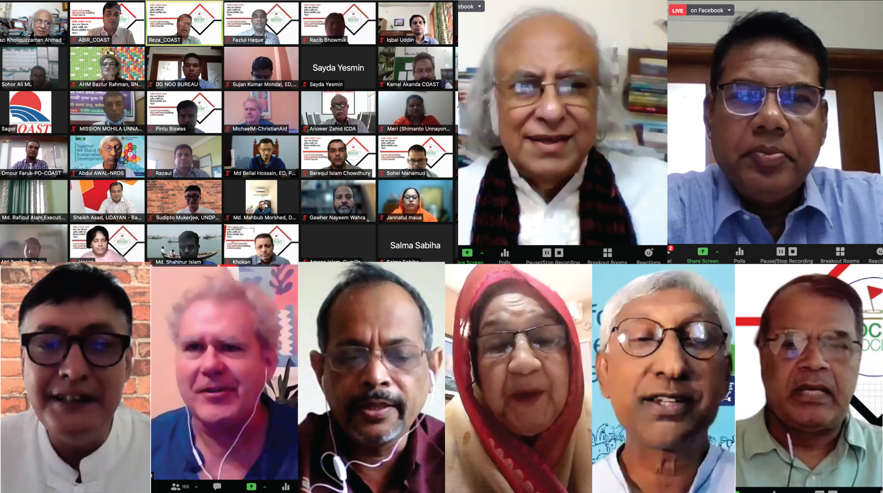 Active participation of civil societies is essential to ensure sustainable development