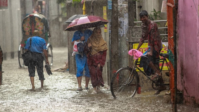 Monsoon fairly active over Bangladesh