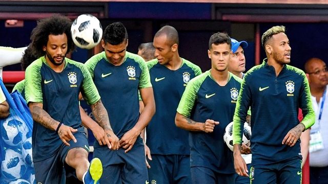 Neymar's Brazil, Belgium target World Cup quarters after Spain bow out