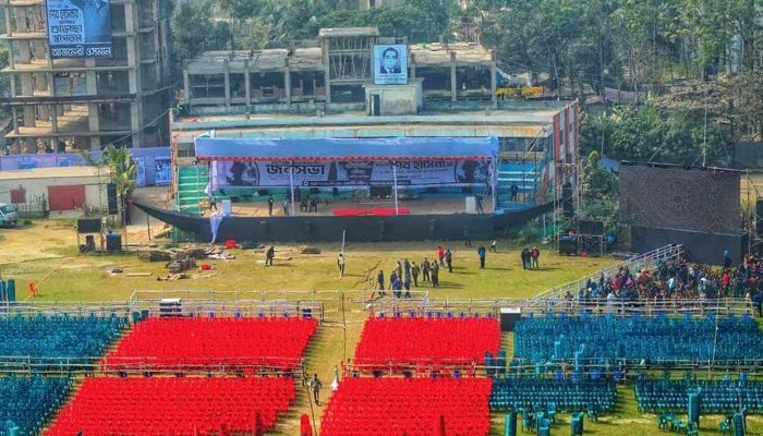 আজ নারায়ণগঞ্জে প্রধানমন্ত্রীর শেষ নির্বাচনী জনসভা