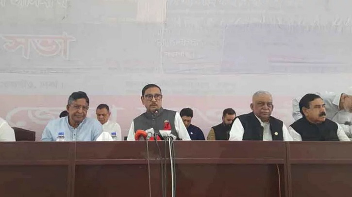 মাঠে নেমেছে বিএনপি-জামায়াত শিক্ষার্থীদের পরিবর্তে : ওবায়দুল কাদের