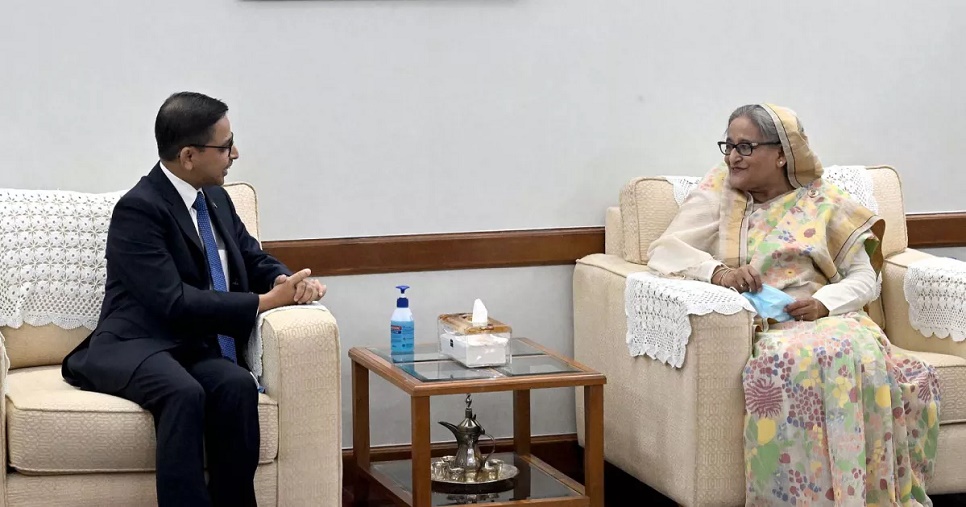 PM reaffirms optimism to resolve Teesta water sharing issue with India