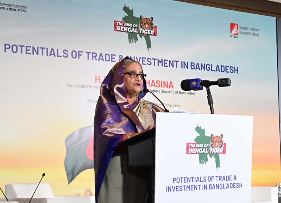 PM seeks Bangladesh-Qatar business forum for economic partnership