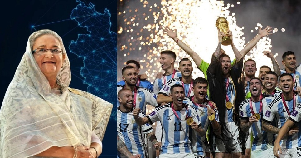 PM congratulates Argentine president on winning World Cup