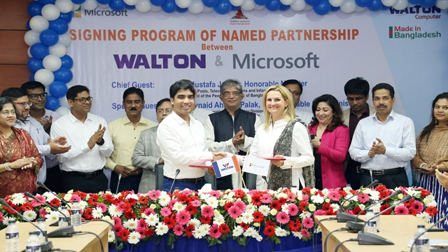 Walton inks partnership deal with Microsoft