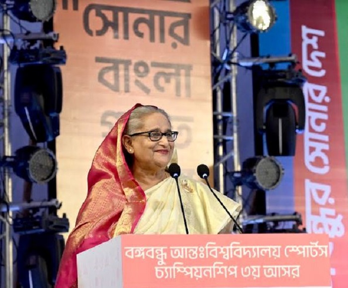 PM hopes Bangladeshi boys, girls to play World Cub football
