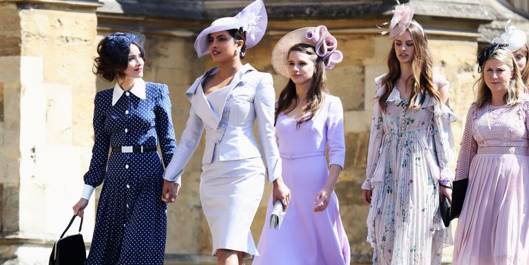 Priyanka Chopra looks every bit royal at friend Meghan Markle’s wedding