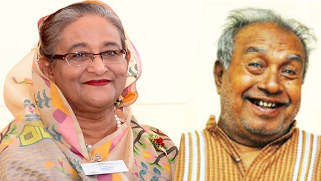 PM donates Tk 25 lakh to actor Saleh Ahmed