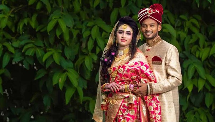 National team cricketer Nazmul Hossain Shanto ties the knot