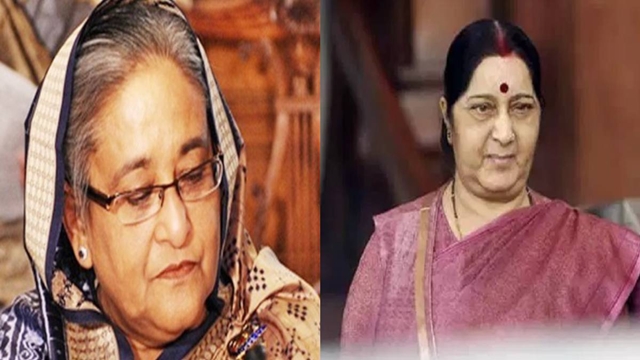 Sheikh Hasina expresses shock at the death of Shusma Swaraj