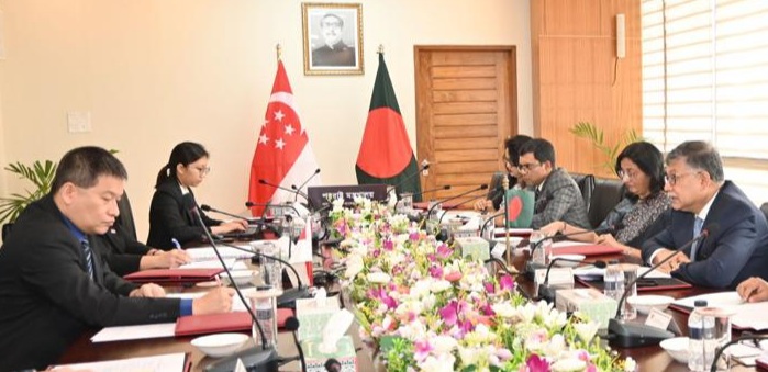 Bangladesh-Singapore 3rd Bilateral Consultations Held in Dhaka