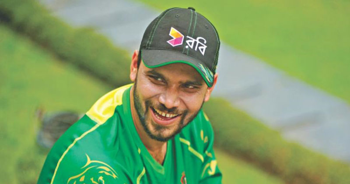 Mashrafe wants to play with 14 stitches in hand
