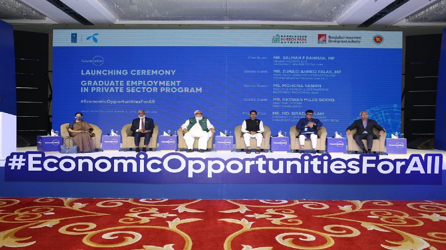 UNDP, Grameenphone, BIDA join hands to create economic opportunities for youth