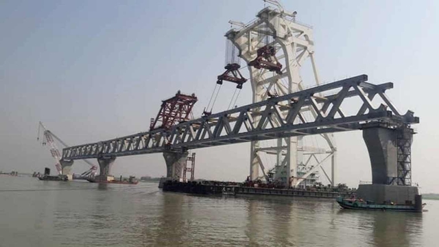 Work on 294 piles of Padma Bridge completed