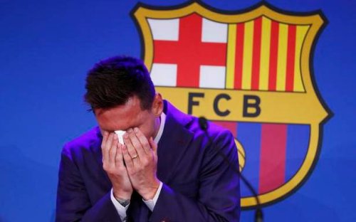 Tearful Messi confirms Barcelona exit, possibility of joining PSG