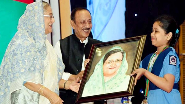 Piasa’s dream of presenting PM’s portrait becomes true