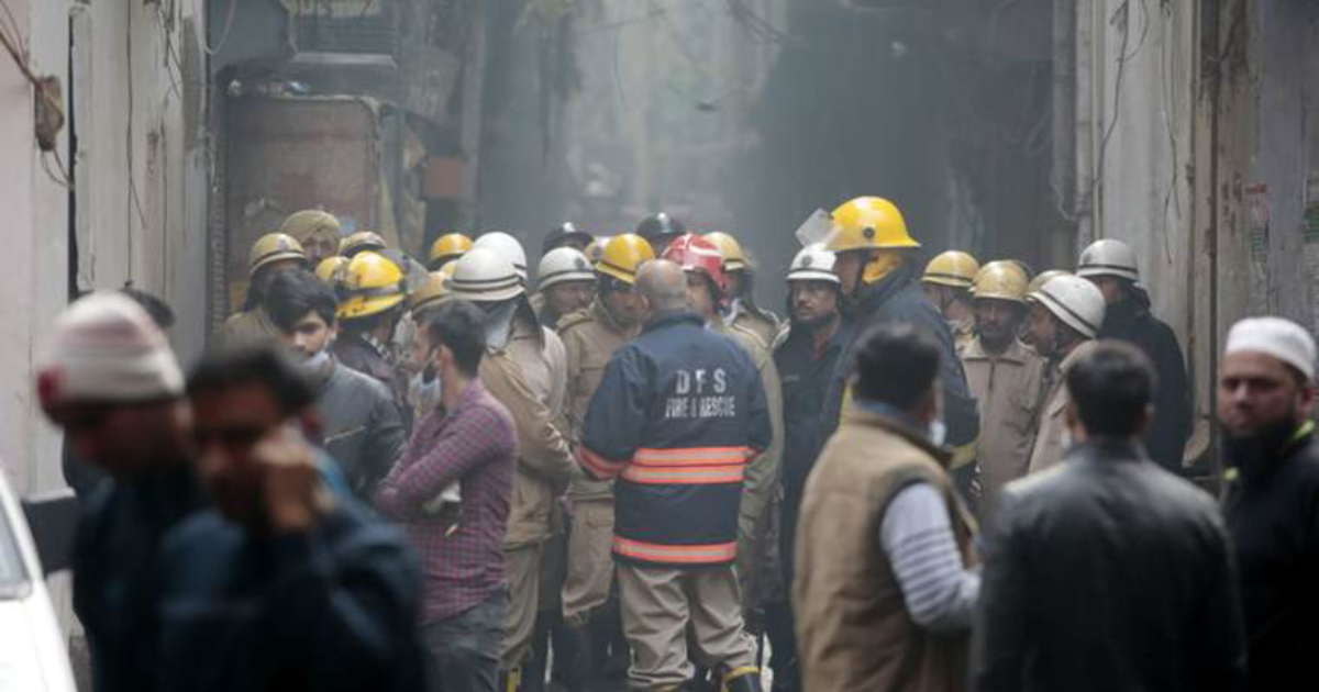 Devastating fire kills at least 43 in Indian capital