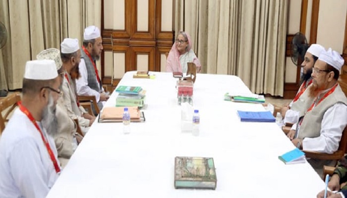 Bangladesh Anjumane Al Islah delegation meets PM