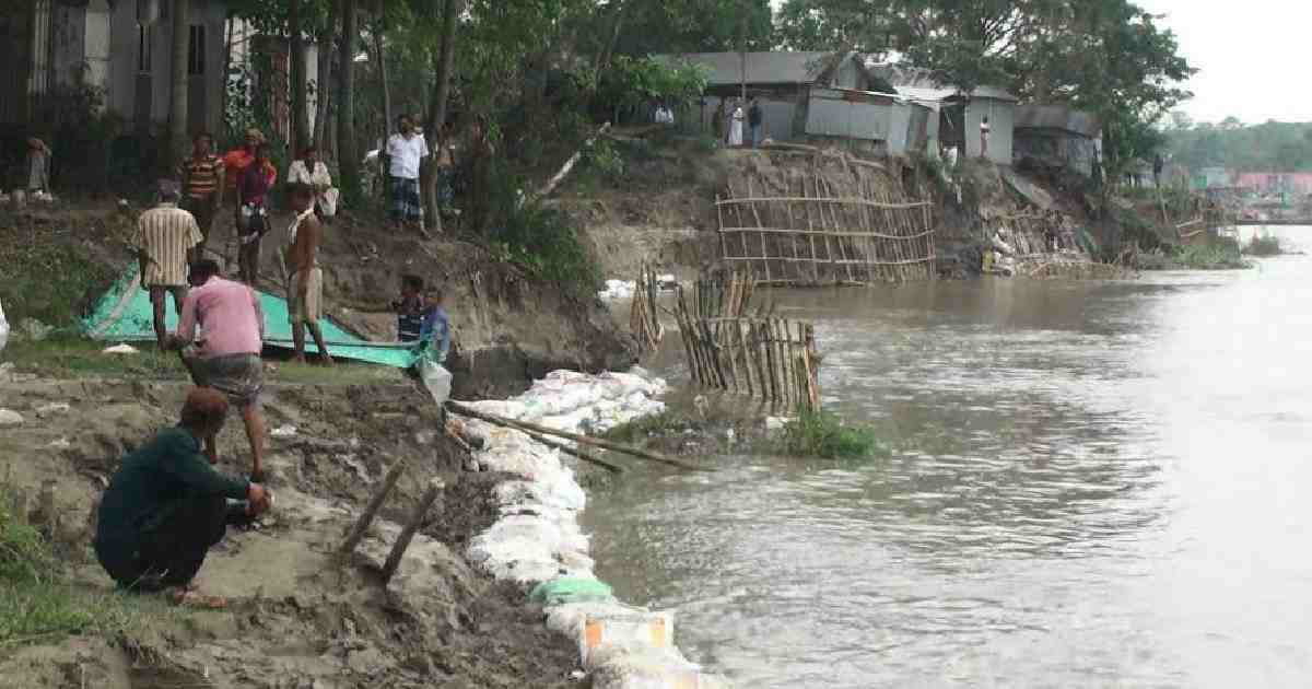 Padma River erosion puts Paturia ferry terminal at risk 