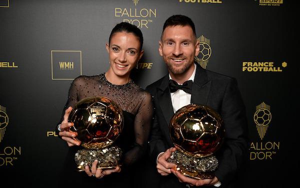 Messi wins eighth Ballon d'Or as Bonmati claims women's award