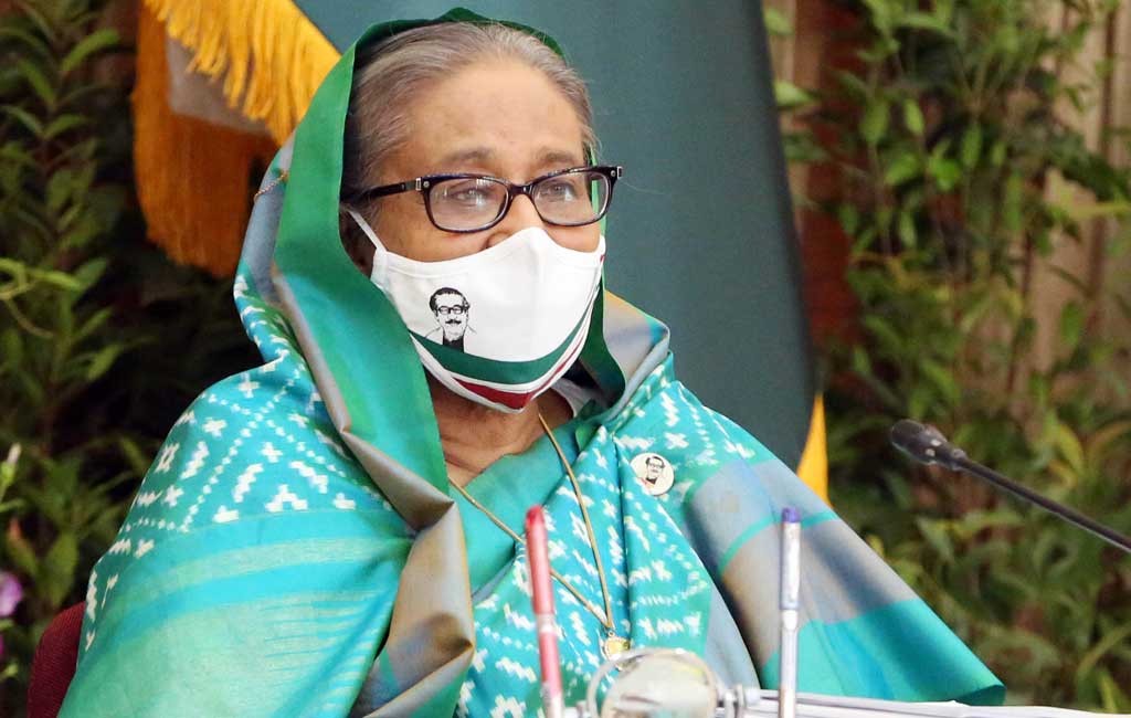 Celebrate Eid where you are: PM Hasina