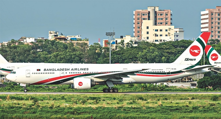 Biman faced Tk1,200 crore losses from two leased Egyptian aircraft