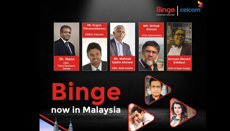 Bangladeshi OTT platform Binge set to launch in Malaysia